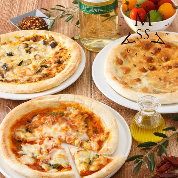 ナポリ風クラストを使い、チーズ数種に黒トリュフを使ったピッツァ、ピリッとスパイシーなボロネーゼソースのピッツァ、しっかりとチーズの味を楽しんでいただけるマルゲリータピッツァの3種類です。ギフト プレゼント ご褒美 贈り物 贈答品 送料無料 ...