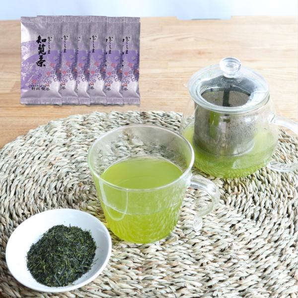 ◇送料無料 ゆたかみどり かごしま知覧茶　1袋100g×6袋入り 村岡製茶 知覧町 後岳産 お茶 日本茶 茶葉 煎茶 鹿児島県産 特産品