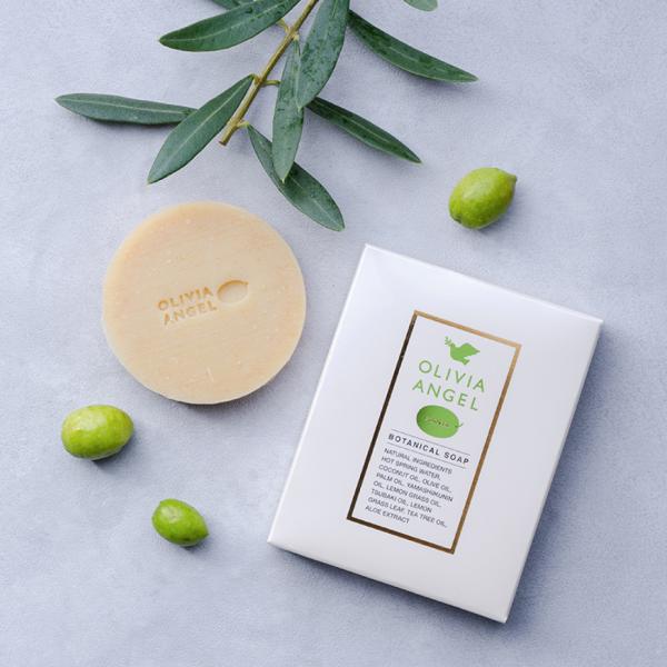 ★鹿児島県 日置市産オリーブ使用　ボタニカルソープ 45g×1個　鹿児島オリーブ