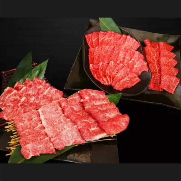 爆買 送料無料 鹿児島県産 黒毛和牛 焼き肉用 カルビ 320g ＆ 赤身 320g （３〜4人前）