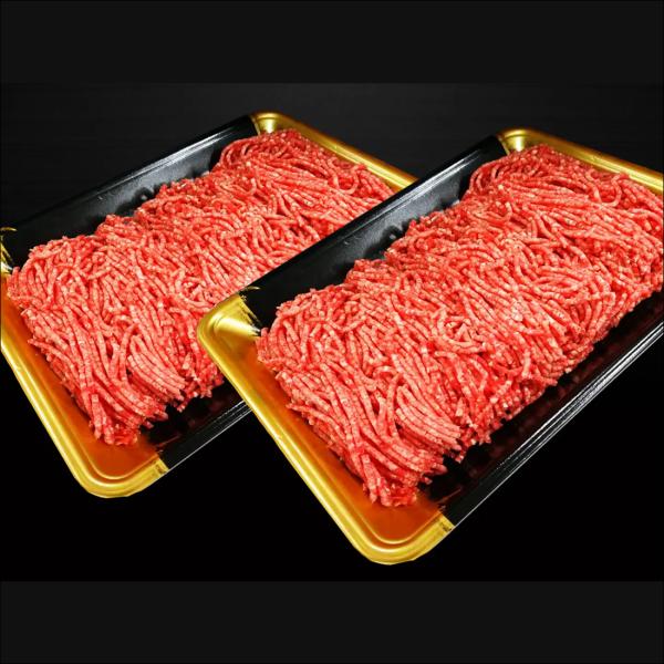 爆買 鹿児島県産 さつま町 黒毛和牛ミンチ 福永畜産 250g×2P ミンチ肉 黒毛和牛