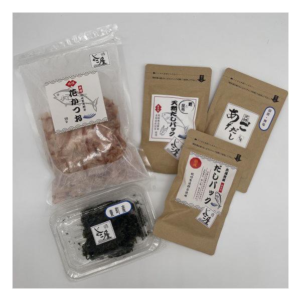爆買 セレクトギフト 5商品セット 乾物卸じゃこ屋 花かつお だしパック あごだし 国産 天然 調味料 鹿児島県産 ご当地 グルメ ギフト