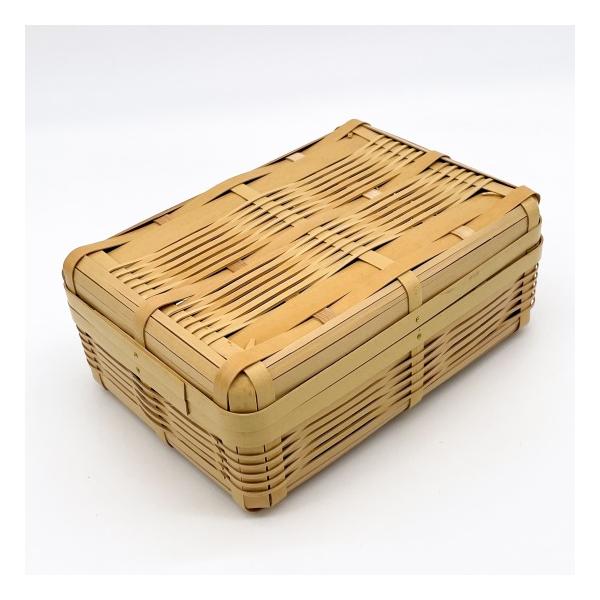 白竹サンドイッチ籠（小） 鹿児島県産 ご当地  ギフト  特産品 工芸品 竹細工