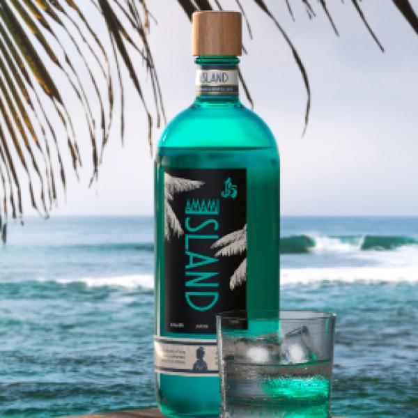 鹿児島県産 黒糖焼酎 ISLAND 720ml 奄美大島 西平酒造 黒焼酎 お酒 ご