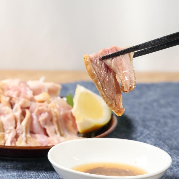 ごま油＆にんにくスパイス付 とり刺し小分けパック 100g×3 老舗鶏屋 二幸食鳥