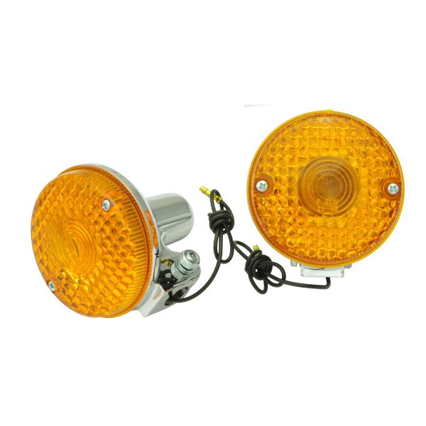 196-1611 KH250 KH400 ウィンカー オレンジ 2個セット (SS250/SS400