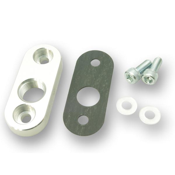 □39-1792 ピンゲル 3/8コック用6mmオフセットプレート 44mm