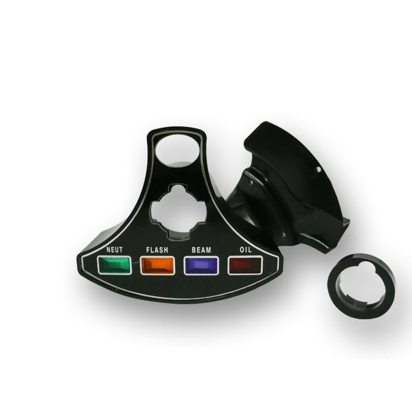 81-4010 72年〜73年 Z1Z2 初期型タイプ インジケーターカバー　(Z1/Z2/ZI/ZII/Z750/Z900/RS