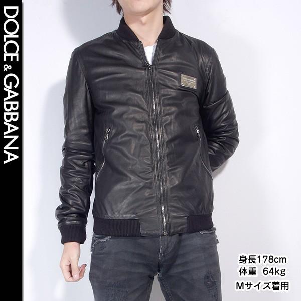 ドルチェ ガッバーナ Dolce Gabbana メンズ アウター ジャケット Dolce Gabbanaロゴプレート付きレザージャケット G9k50l Fulm2 N0000 R 1109 84 ガッツブランドショップ 通販 Yahoo ショッピング