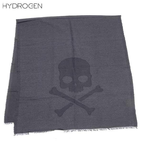 ハイドロゲン(HYDROGEN) メンズ スカルモチーフ ストール マフラー