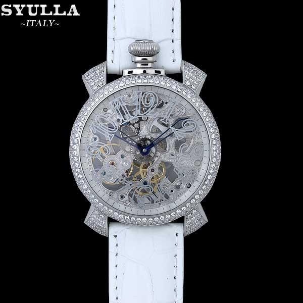 シュラ(SYULLA) メンズ 腕時計 スカルリミテッド SYULLA-1 13S :130509 