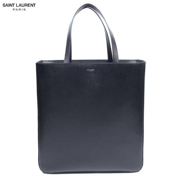 サンローランパリ SAINT LAURENT PARIS メンズ 鞄 バッグ ロゴ ユニセックス可 ロゴ刻印付きレザートートバッグ ブラック  320900 BOW0J BK (R138000) 13A
