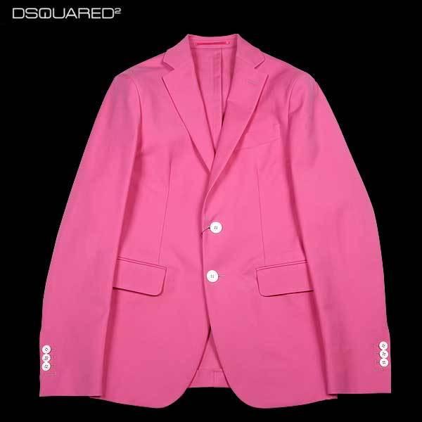 ディースクエアード Dsquared2 メンズ アウター ジャケット ビビットカラー ネオンピンクテーラードジャケット ピンク R 36 ガッツブランドショップ 通販 Yahoo ショッピング