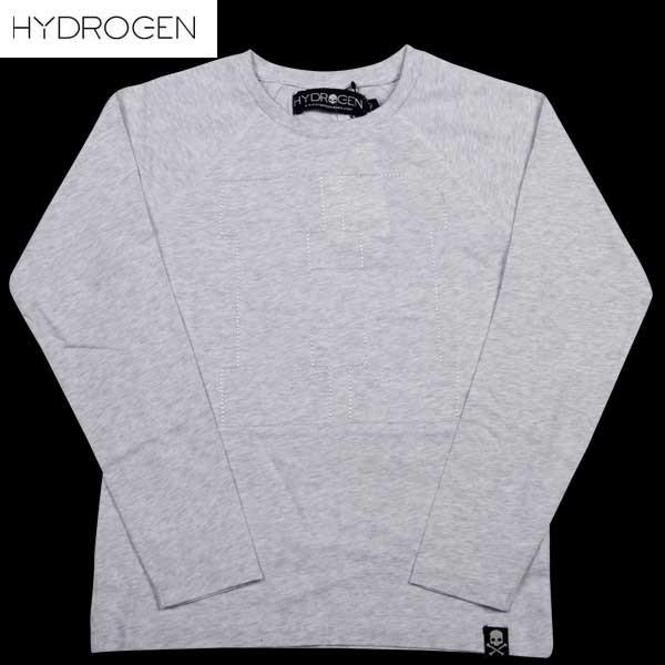 ハイドロゲン Hydrogen キッズ Hロゴ 長袖 Tシャツ ロング Tシャツ 015 14a 21 ガッツブランドショップ 通販 Yahoo ショッピング