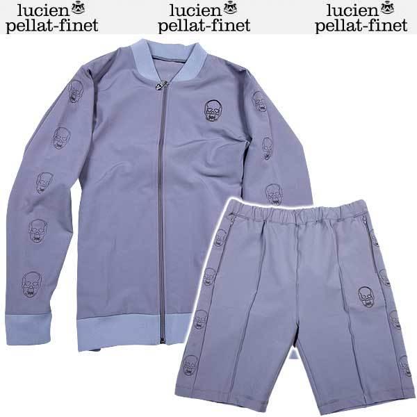 ルシアン ペラフィネ Lucien Pellat Finet メンズ セットアップ トラックジャケット ハーフパンツ アリーナ コラボ スカル Ar105h Ar109h L Grey Skull 15s 19 ガッツブランドショップ 通販 Yahoo ショッピング