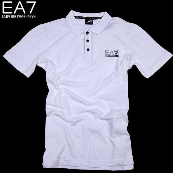 エンポリオアルマーニ EMPORIO ARMANI メンズ トップス ポロシャツ 半袖 チェスト部分EA7ロゴ付ポロシャツ 白 273736  5P283 00010 15S (R17200)