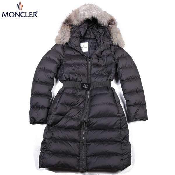 モンクレール Moncler レディース アウター ダウン ジャケット ダウンコート Fabrefox ロゴ刻印ベルト フード部分ファー付きダウンコート R 39 ガッツブランドショップ 通販 Yahoo ショッピング