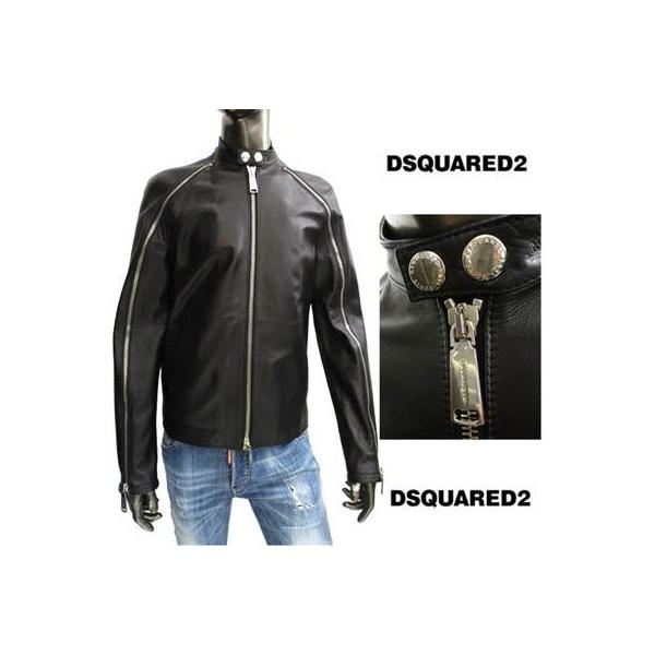 ディースクエアード Dsquared2 メンズ アウター ジャケット アーム部分ジップデザイン 裏地チェック カーフスキンフルシングルレザージャケット R 54 ガッツブランドショップ 通販 Yahoo ショッピング