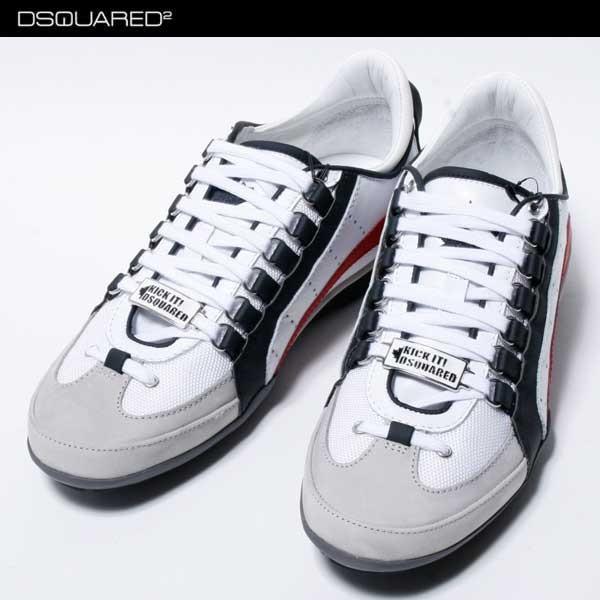ディースクエアード Dsquared2 メンズ スニーカー 靴 白ホワイト 赤ライン S17sn434 715 M556 71s 501 ガッツブランドショップ 通販 Yahoo ショッピング