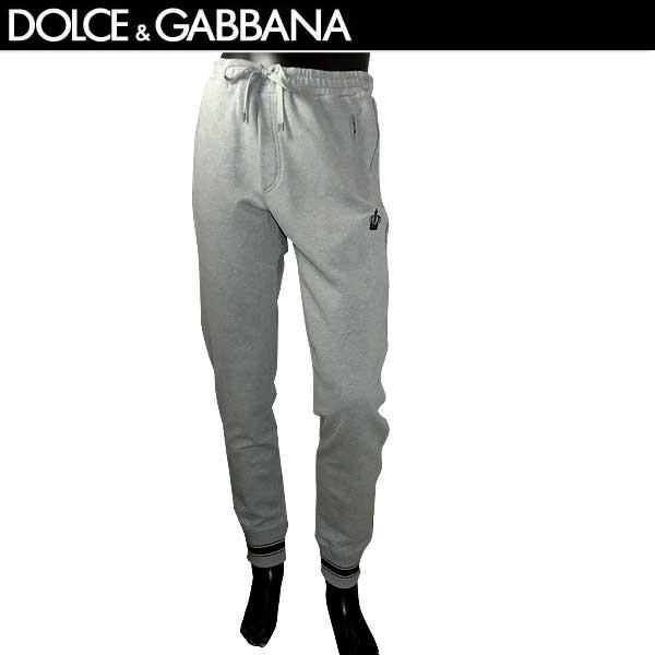 ドルチェ ガッバーナ Dolce Gabbana メンズ ボトムス スウェットパンツ ジャージ 王冠ロゴ入りジョガーパンツ グレー 色違い ホワイト あり 71s 02 ガッツブランドショップ 通販 Yahoo ショッピング