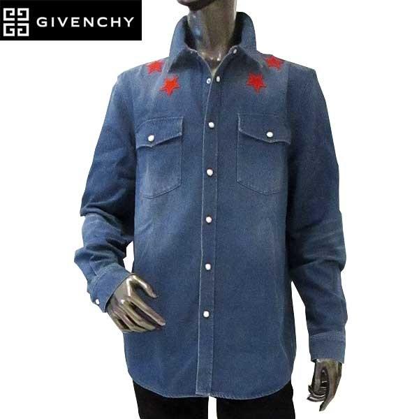 ジバンシー GIVENCHY メンズ トップス シャツ デニムシャツ ロゴ