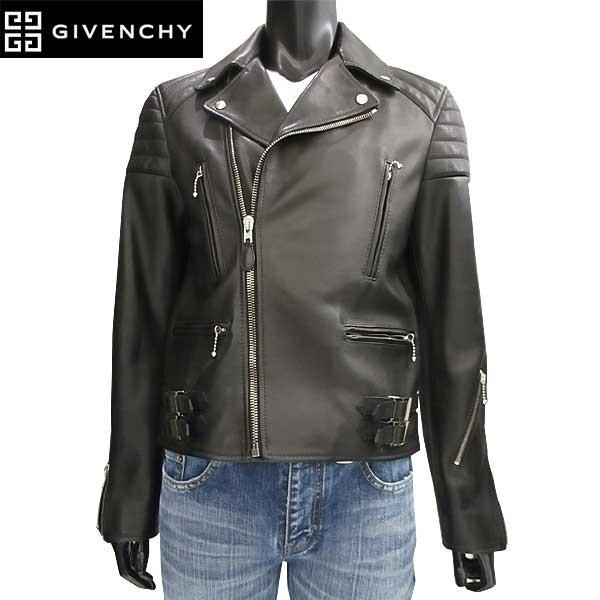 ジバンシー givenchy メンズ 黒革ジャン、ジャケット | www.ulensy.com