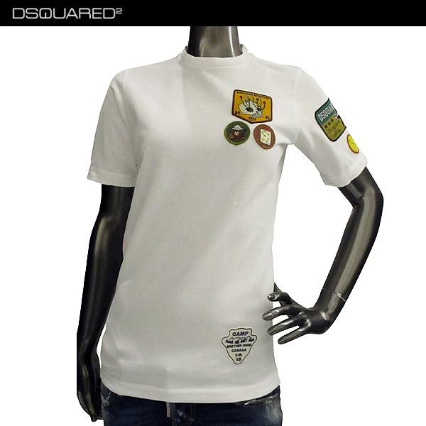 ディースクエアード DSQUARED2 レディース トップス Tシャツ 半袖 ロゴ