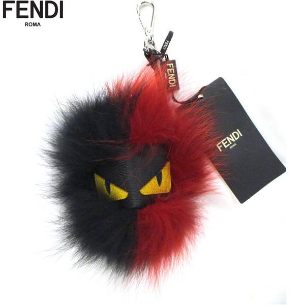 フェンディ (FENDI) ファー バッグチャーム フェンディ モンスター