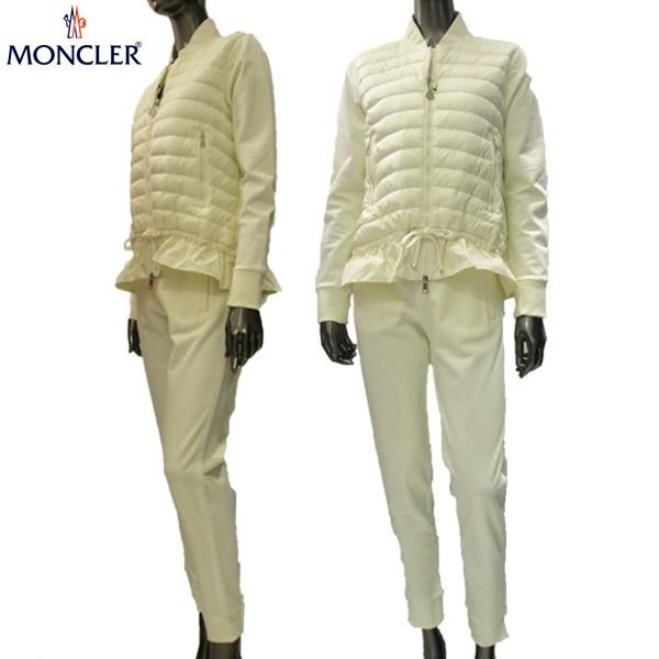 モンクレール Moncler レディース セットアップ ダブルスライダー セットアップ上下組 ナイロン切り返しライトジャケット 白 R 03 ガッツブランドショップ 通販 Yahoo ショッピング