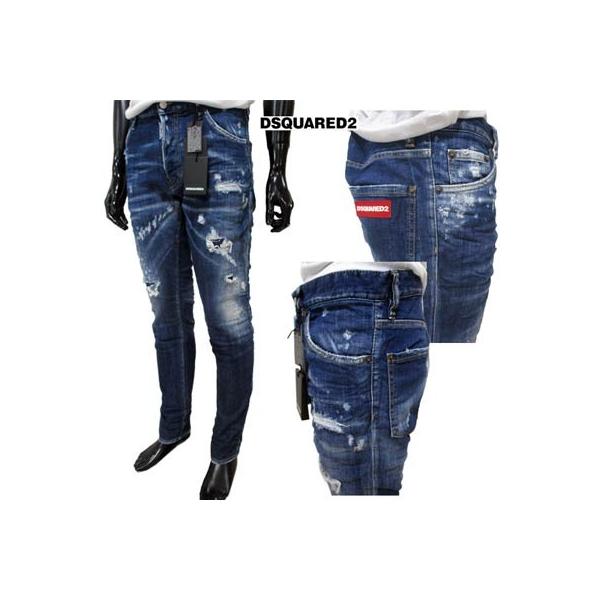 SALE】 ディースクエアード DSQUARED2 メンズ デニムパンツ ジーンズ