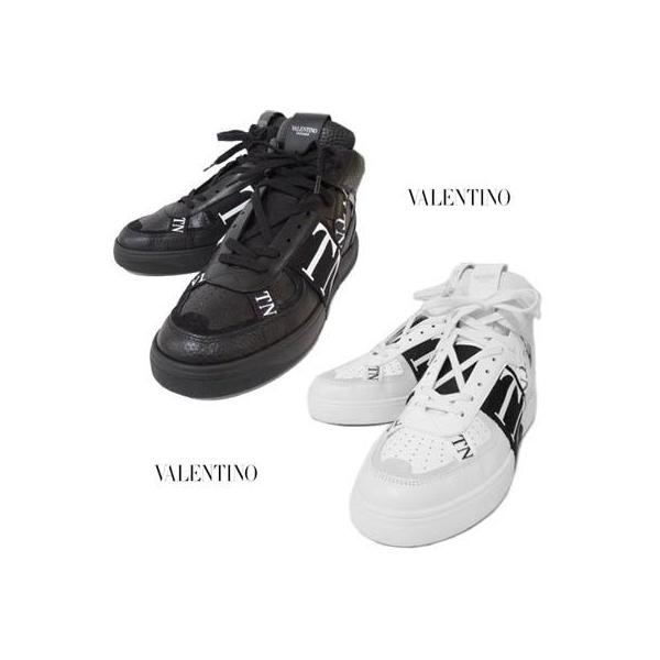 ヴァレンティノ VALENTINO メンズ 靴 スニーカー ロゴ 2color タン部分 