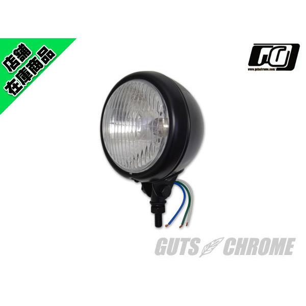 GUTS CHROME（ガッツ クローム） 4．5インチ ラウンドリムヘッドライト