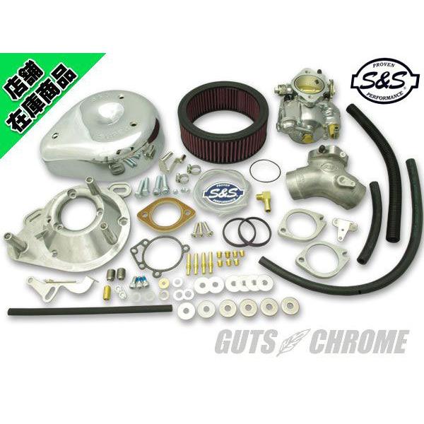 GUTS CHROME 11-0407 S&S E キャブ 84-92年 EVOビッグツイン用 