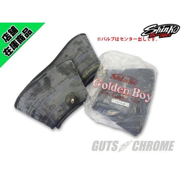 ハーレー シンコー ヘビーデューティーチューブ 5.00-16 センターメタルバルブ 1200-2000