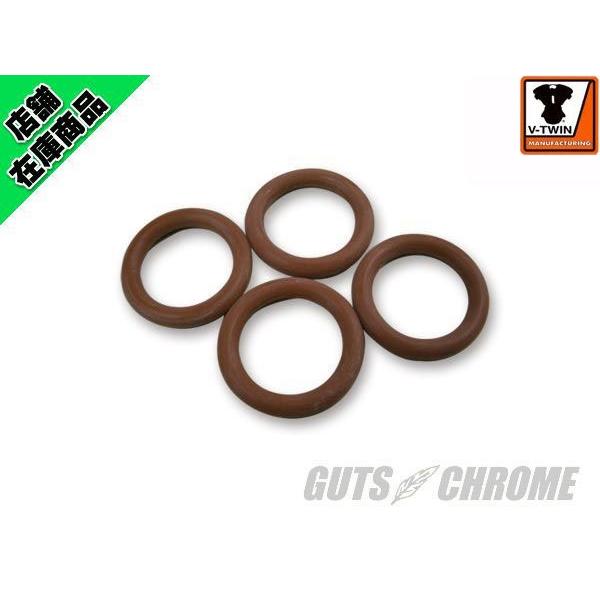GUTS CHROME 14-0912 ショベル ロッカーアームO-リング 4コ
