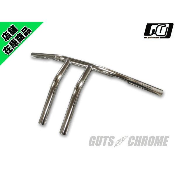 GUTS CHROME（ガッツ クローム） ハーレー ハンドル クローム 10インチ