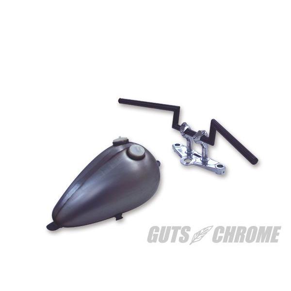 GUTS CHROME（ガッツ クローム） ハーレー ハンドル ブラック Zバー 4