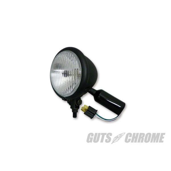 GUTS CHROME（ガッツ クローム） 4.5インチライト ツヤ有りブラック