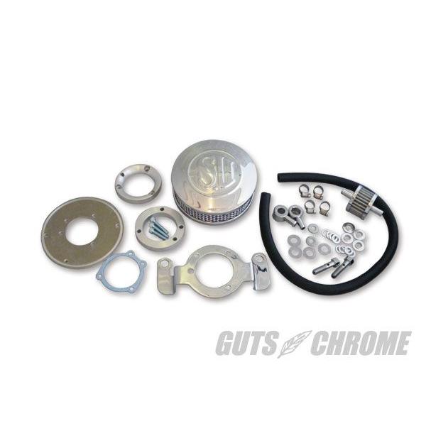 GUTS CHROME（ガッツ クローム） CVキャブ&EFI用 SUエアクリーナー 
