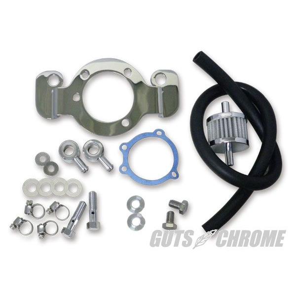 GUTS CHROME CVキャブ用 ブリーザーセット91年以降スポーツスター