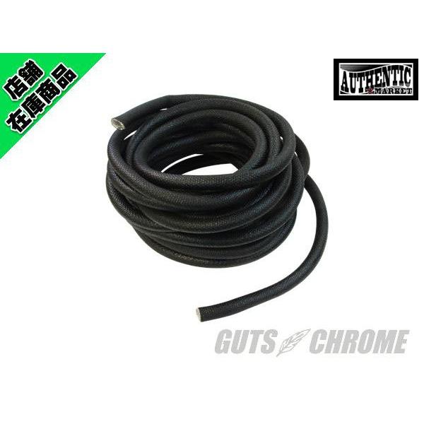 ハーレーやその他バイクの配線保護チューブとしてご使用いただけます。ゴツゴツとアスファルトでコートされた外観はビンテージの雰囲気抜群です！クロスカバー（布巻き）配線と非常に相性の良いカバーなので併せてご使用をおすすめいたします。