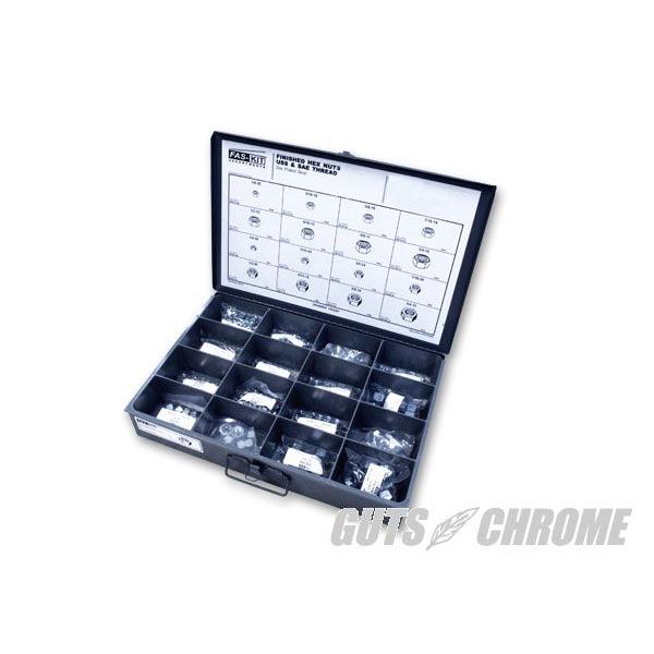 shimaさん専用 GUTS CHROME（ガッツ クローム） HEXナットセット 1/4〜3/4サイズ