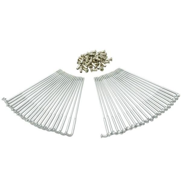 192-113 Z1 Z2 H2 ステンレス スポークセット リア 18インチ用 (ZI/ZII