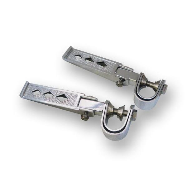 汎用 クランプ付ペグセット ダイア模様タイプ 　(Z1/Z2/H2/Z400/Z650/Z750/Z900/KH/SS/BEET/JMC/セレクト　