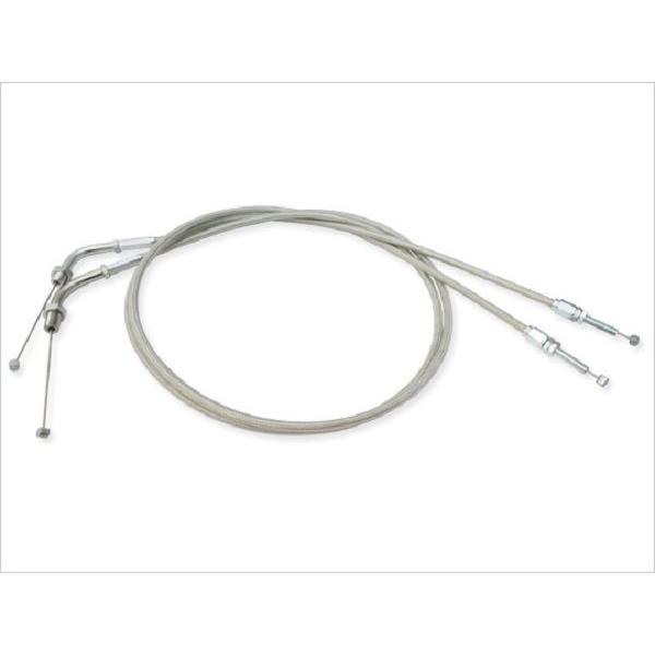 ■Z/KZ メッシュスロットルワイヤー ロング　（Z1/Z2/Z750/Z900/Z1000/A4/A5/D1/MK-2/FX-1/レストア