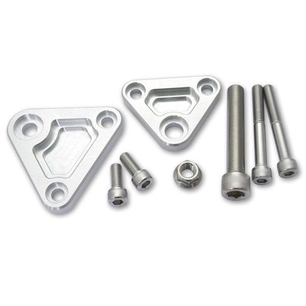 Z/KZ フロント エンジンマウントセット シルバー （Z1/Z2/Z750/Z900