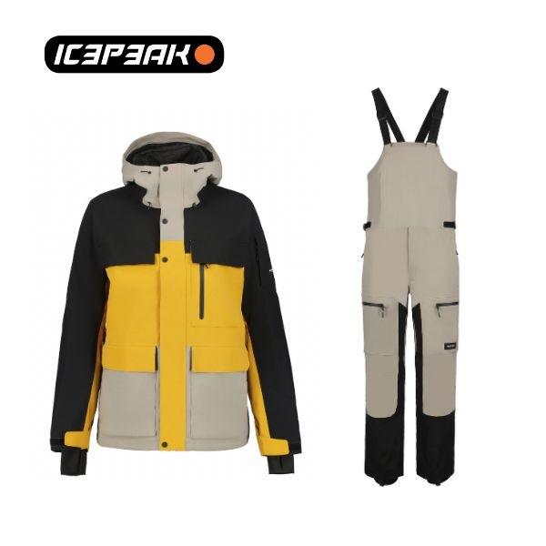 アイスピーク icepeak メンズ スキーウェア 上下セット CALE MEN + CAMBO MEN ジャケット パンツ 25-26FW 56