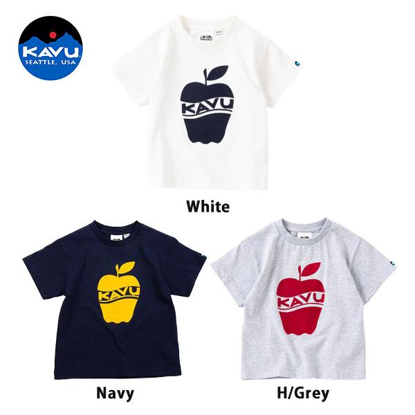 【在庫処分セール】カブー キッズ Tシャツ KAVU K's Apple Tee：19821871
