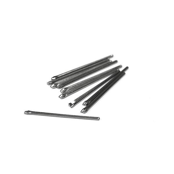腕時計 ステンレス ベルト コマ 割ピン スプリットピン 太さ1.0mm 10本