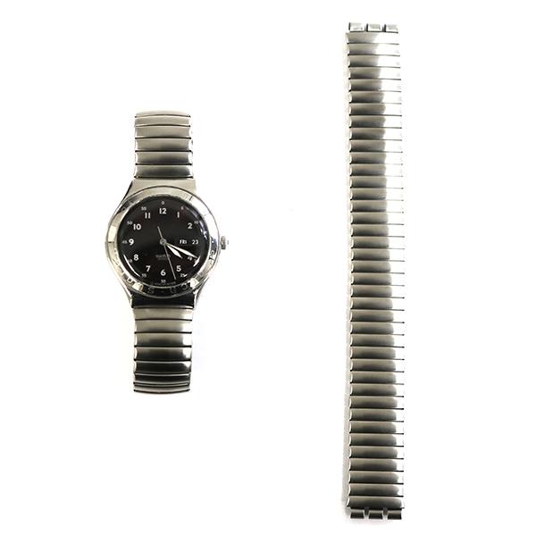 希少 スウォッチ automatic 自動巻き スケルトン 蛇腹ベルト 腕時計 楽天市場】【中古】SWATCH スウォッチ 自動巻き 腕時計